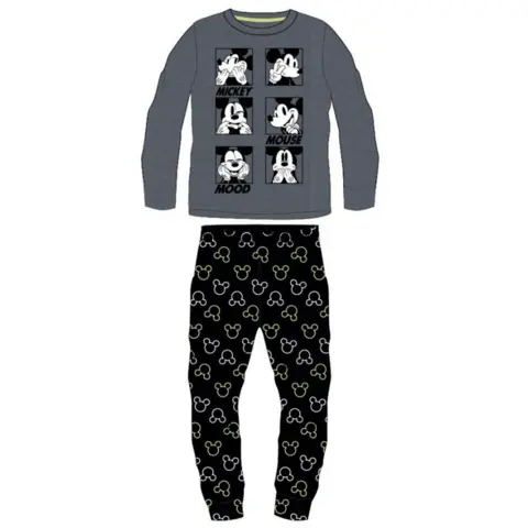 Mickey Mouse pyjamas Mood sort grå