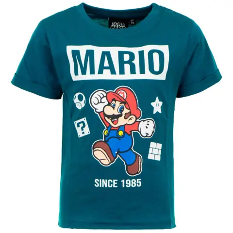 Super-Mario-T-shirt-Kortærmet-Since-1985
