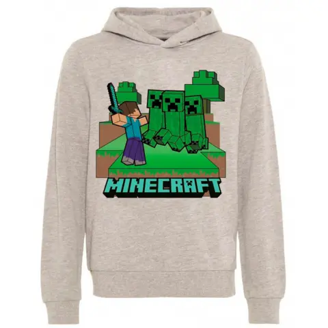 Minecraft-Hættetrøje-Steve-vs-Creeper