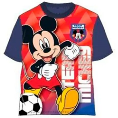 Mickey Mouse t-shirt kortærmet navy fodbold