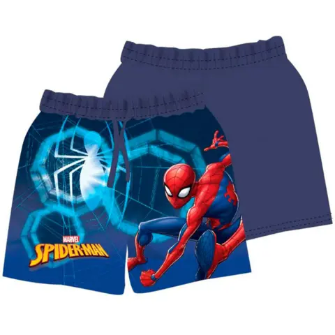 Marvel-spiderman-badeshorts-blå