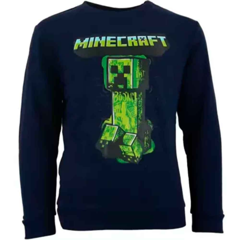 Minecraft-pullover-navy-Creeper