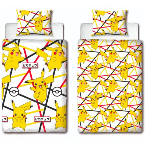 Pokemon-sengetøj-140-x-200-Geometric