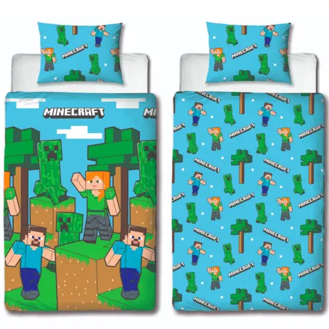 Minecraft-sengetøj-140-x-200-Epic