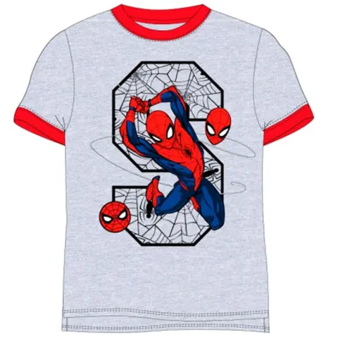 Marvel-Spiderman-t-shirt-med-korte-ærmer