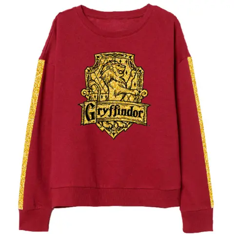 Harry-Potter-sweatshirt-rød-Gryffindor