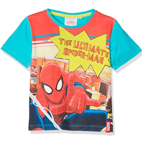 Spiderman-t-shirt-kortærmet-Ultimate-retro