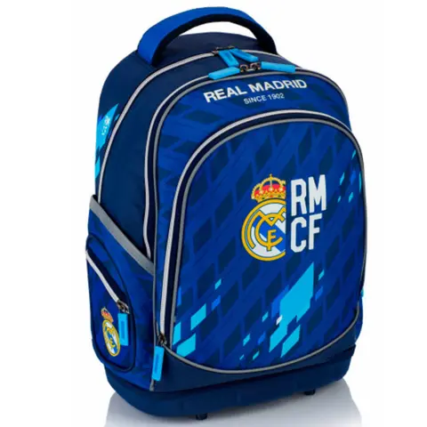 Real-Madrid-Skoletaske-41-cm-blå