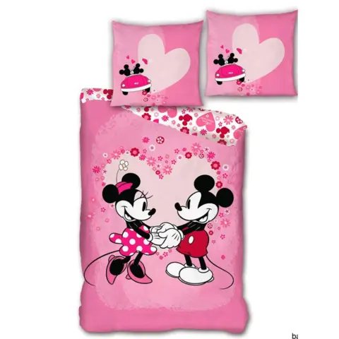 Minnie-Mouse-Sengetøj-140-x-200-Love-Mickey