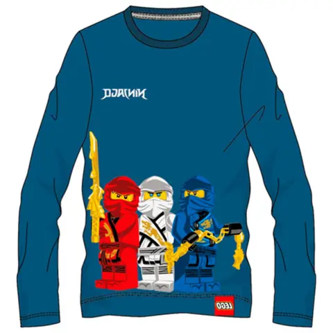 LEGO-Ninjago-t-shirt-langærmet-blå