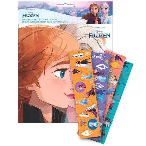 Disney-Frost-Sticker-Album-50-stickers
