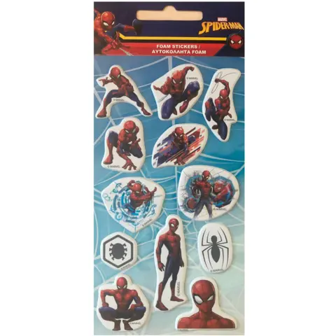 Spiderman-Skum-Klistermærker-1-ark