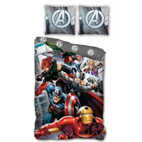 Marvel-Avengers-sengetøj-140-x-200-Dream-Team