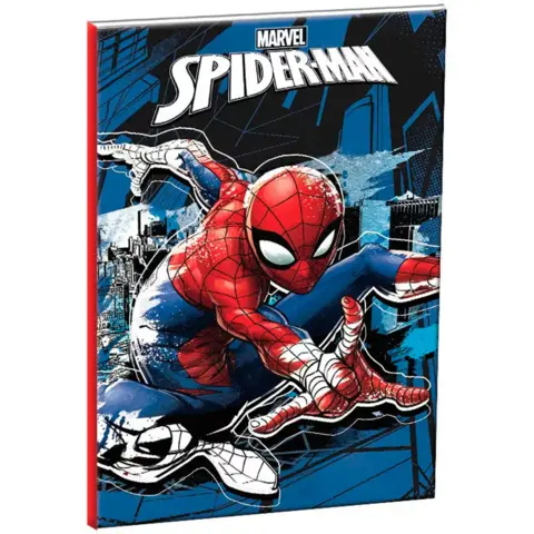 Spiderman-notesbog-A4-linjeret-40-sider