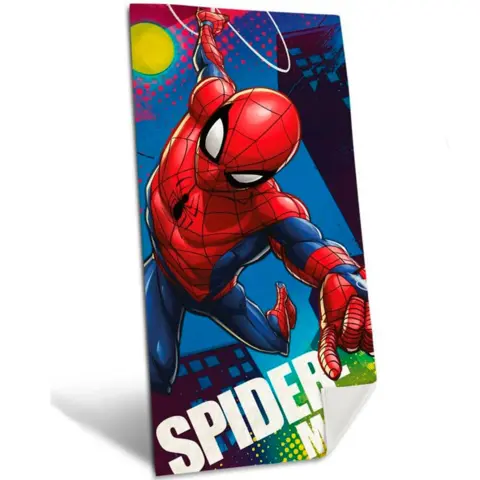 Spiderman-badehåndklæde-70x140-cm