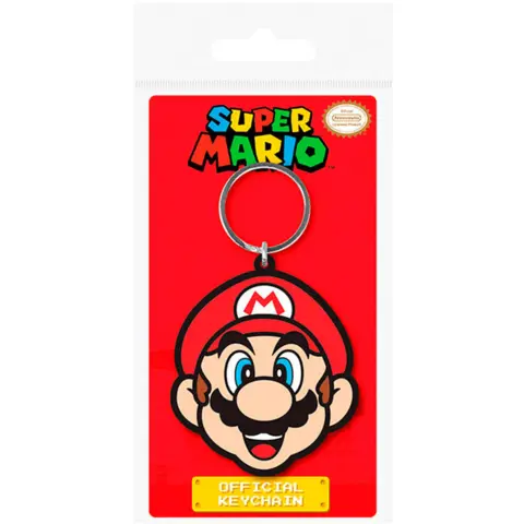 Super-Mario-Nøglering-Gummi-Mario