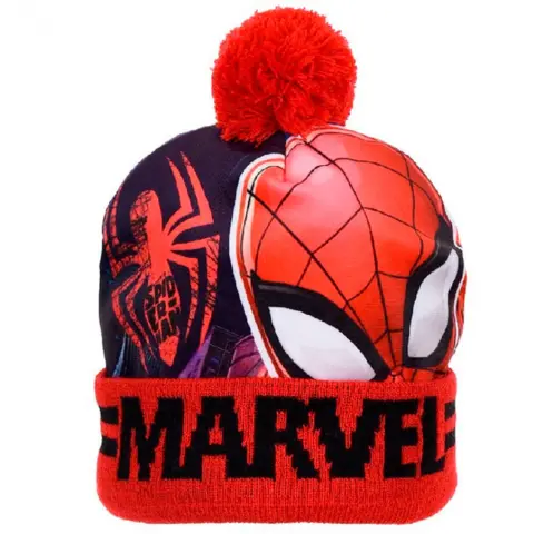 Marvel-Spiderman-Hue-rød-med-kvast