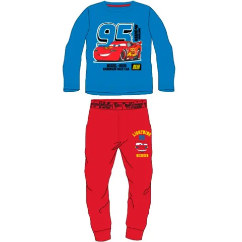 Disney-Cars-Pyjamas-95-Blå-Rød