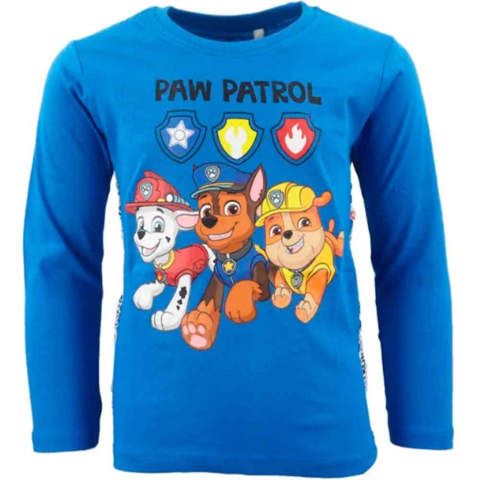 Paw-Patrol-T-shirt-Langærmet-Blå-One-team
