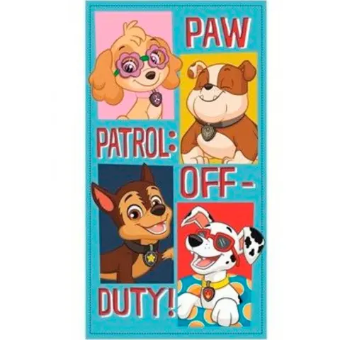 Paw-Patrol-badehåndklæde-70-x-140-Off-Duty