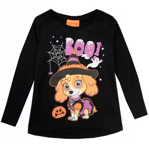 Paw-Patrol-T-shirt-Skye-Halloween-Boo.