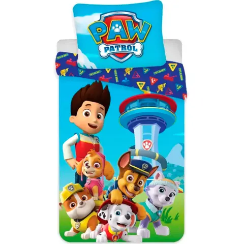 Paw-Patrol-sengetøj-junior-100-x-140