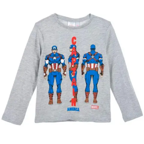 Marvel-Avengers-T-shirt-langærmet-America