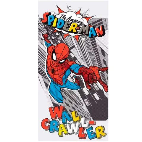 Spiderman-Badehåndklæde-70x140-WebCrawler