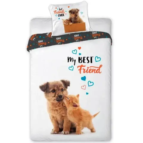 Hund-og-Kat-sengetøj-140-x-200-My-Best-Friend