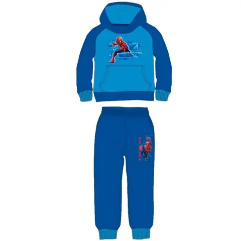 Marvel-Spiderman-Joggingsæt-blå