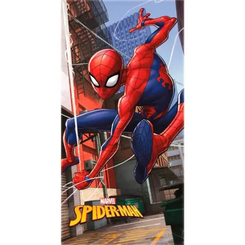 Spiderman-badehåndklæde-70-x-140-Town