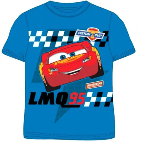 Disney-Cars-t-shirt-kortærmet-blå