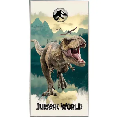 Jurassic-World-badehåndklæde-70-x-140-t-rex