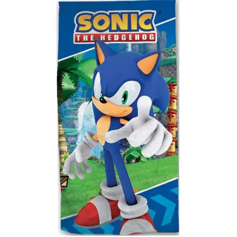 Sonic-the-Hedgehog-badehåndklæde-70x140-sonic