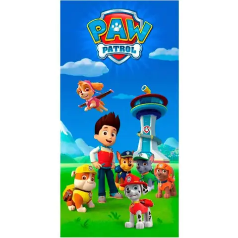 Paw-Patrol-badehåndklæde-70-x-140-All-Team