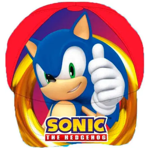 Sonic-The-Hedgehog-Kasket-Rød-str.-52-54