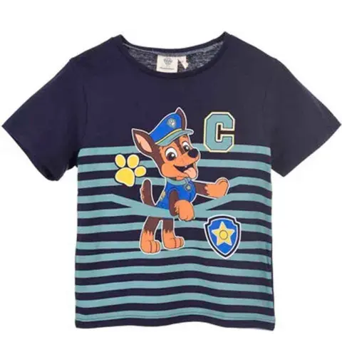 Paw-Patrol-t-shirt-kortærmet-navy-str.-3-6-år