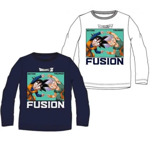 Dragon-Ball-t-shirt-Fusion-blå-eller-hvid