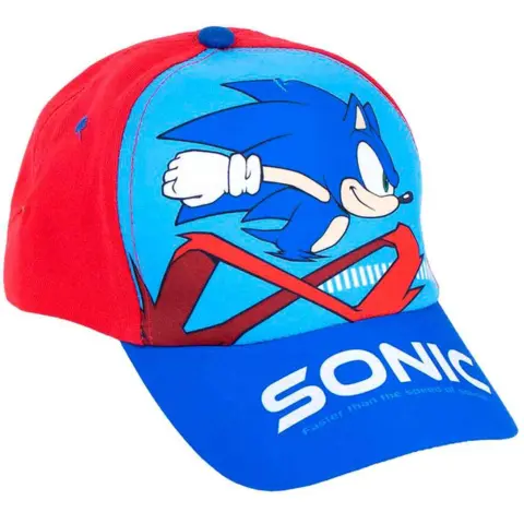 Sonic-The-Hedgehog-kasket-rød-str.-53