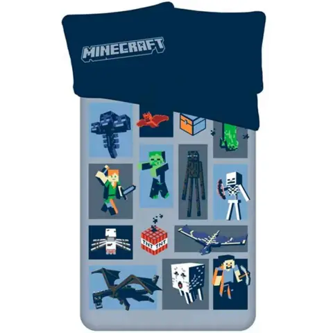 Minecraft-sengetøj-140-x-200-Emblematic