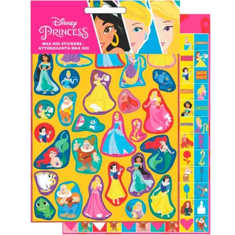 Disney-Princess-Klistermærker-600-stk