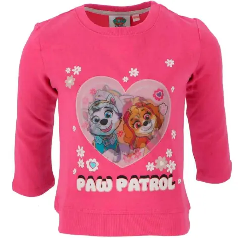Paw-Patrol-Sweatshirt-Pink-Holographic