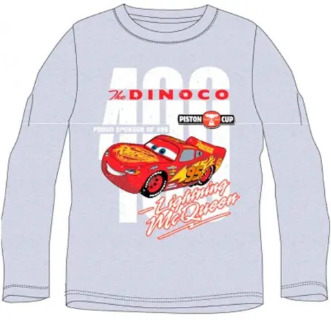 Disney-Cars-T-shirt-langærmet-grå-Dinoco
