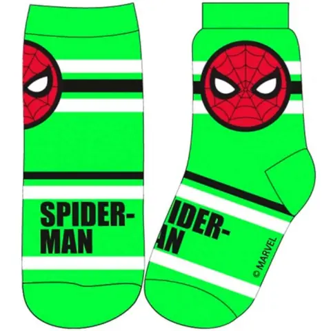 Spiderman-strømper-grøn-1-par