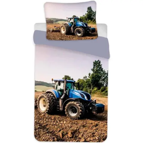 Traktor-sengetøj-140-x-200-bomuld