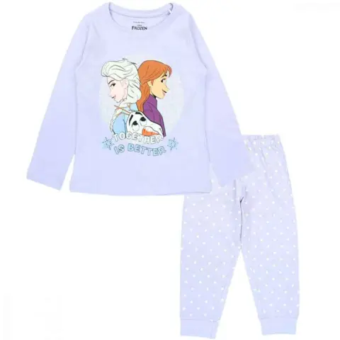 Disney-Frost-pyjamas-lyselilla-str.-4-9-år