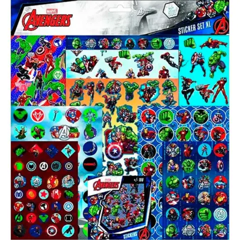 Marvel-Avengers-klistermærke-sæt-xl-500-stk