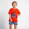 Spiderman-kortærmet-t-shirt-rød.