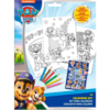 Paw-Patrol-Malesæt-med-6-farrver-8-ark