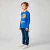 Paw-Patrol-t-shirt-blå-heroes-work.